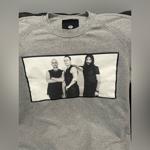 TOM RBL men gray long sleeve crew neck sweatshirt/size M - Picture 6 of 6